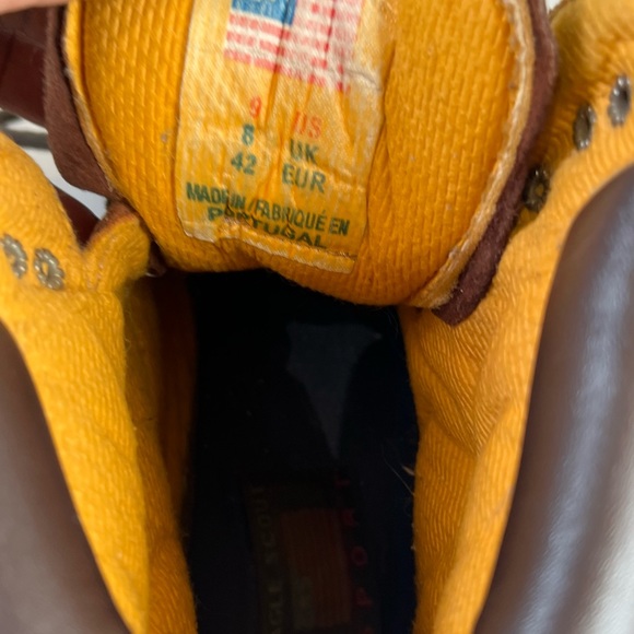 Eagle Scout mens 9 brown hiking boots… - Picture 5 of 7